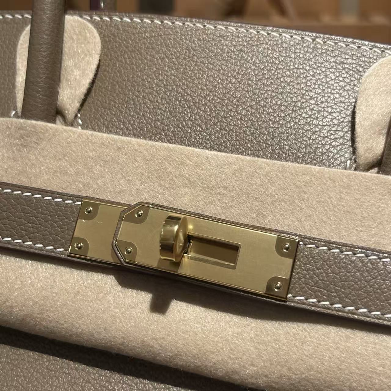Hermes 2026 Birkin Bag 29cm Etoupe Leather