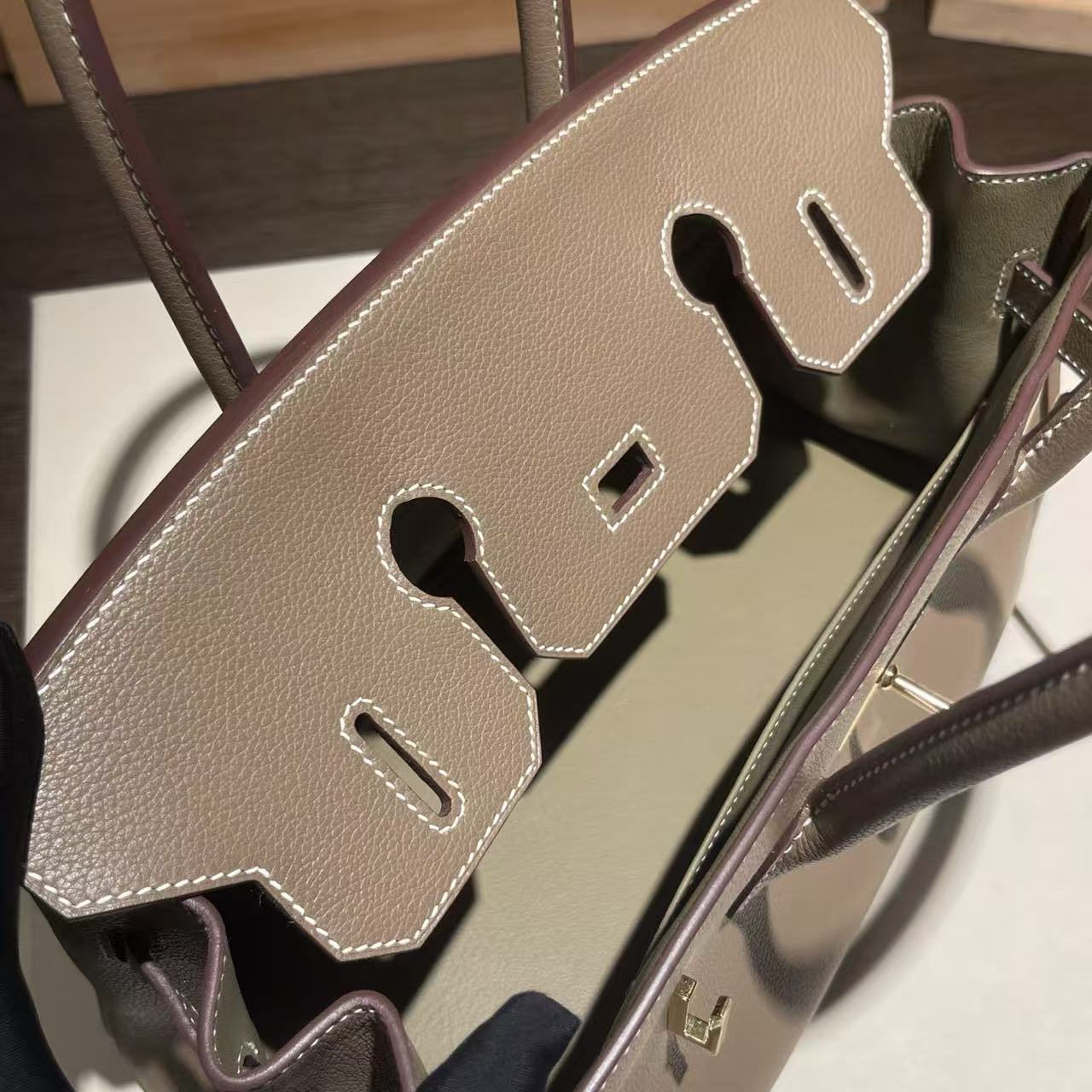 Hermes 2026 Birkin Bag 29cm Etoupe Leather