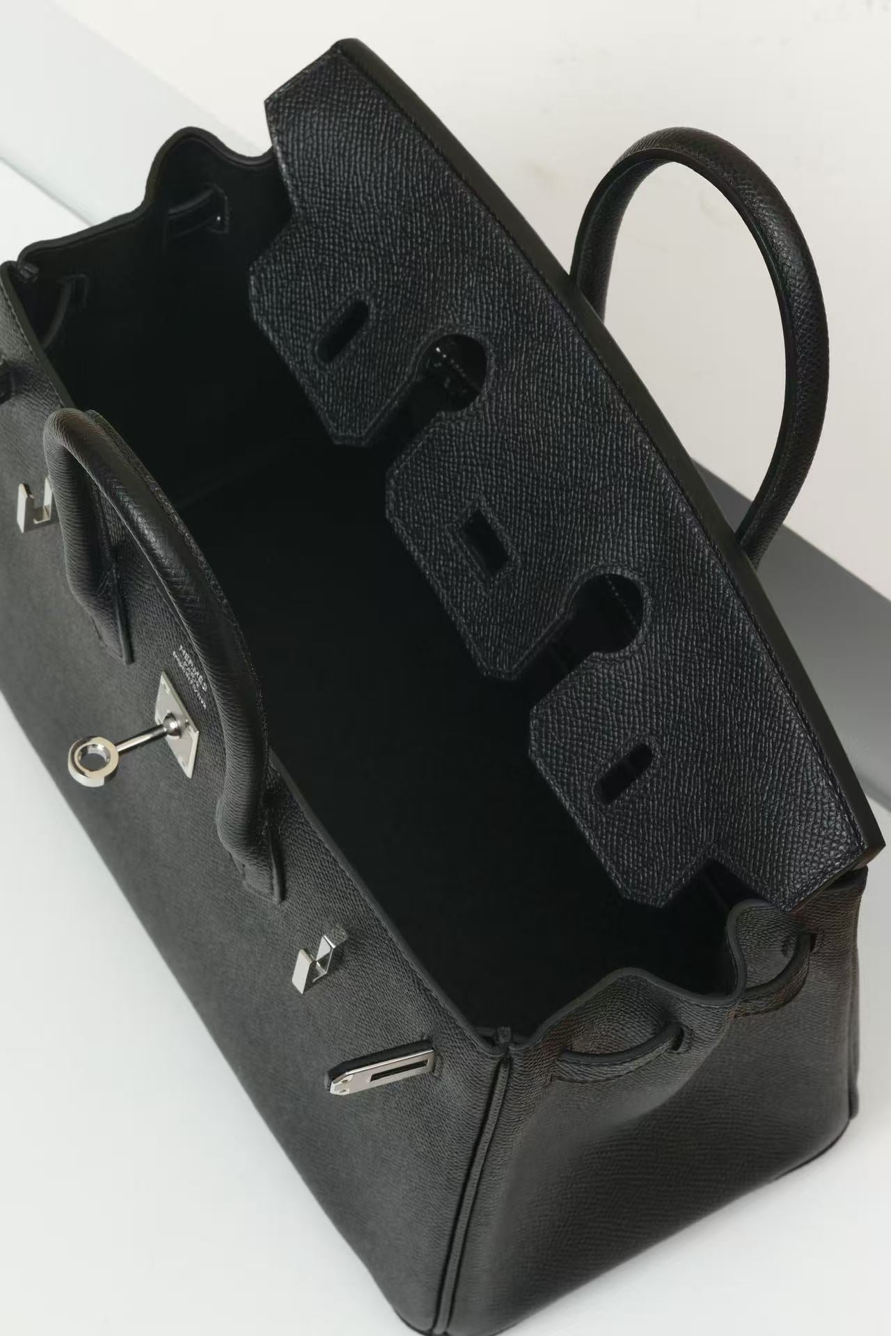 Hermes 2026 Birkin 30 Black Togo Leather With Silver Hardware