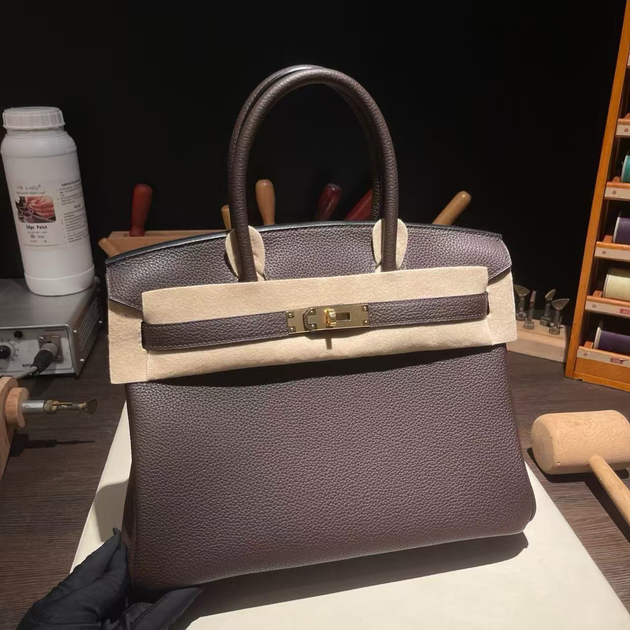 Hermes 2026 Birkin Bag Chocolate Brown Togo Leather Gold Hardware