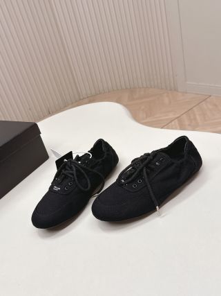 PRA 2026S Casual Ballet Flats Canvas 663528