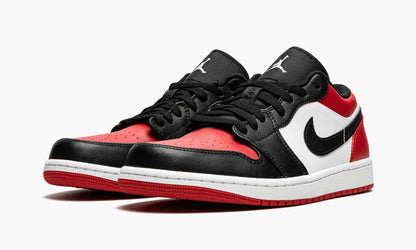 Air Jordan 1 Low Bred Toe Sneakers - Collector's Edition
