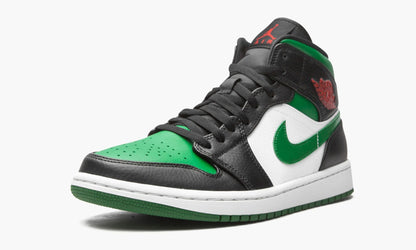 Air Jordan 1 Mid “Green Toe” Sneakers - Fresh Drop | On-Feet Fire