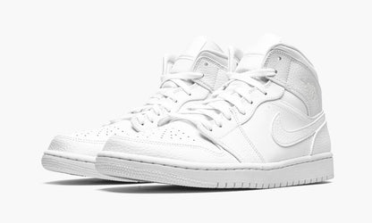 Air Jordan 1 Mid Triple White Sneakers - Style Staple | Style MVP
