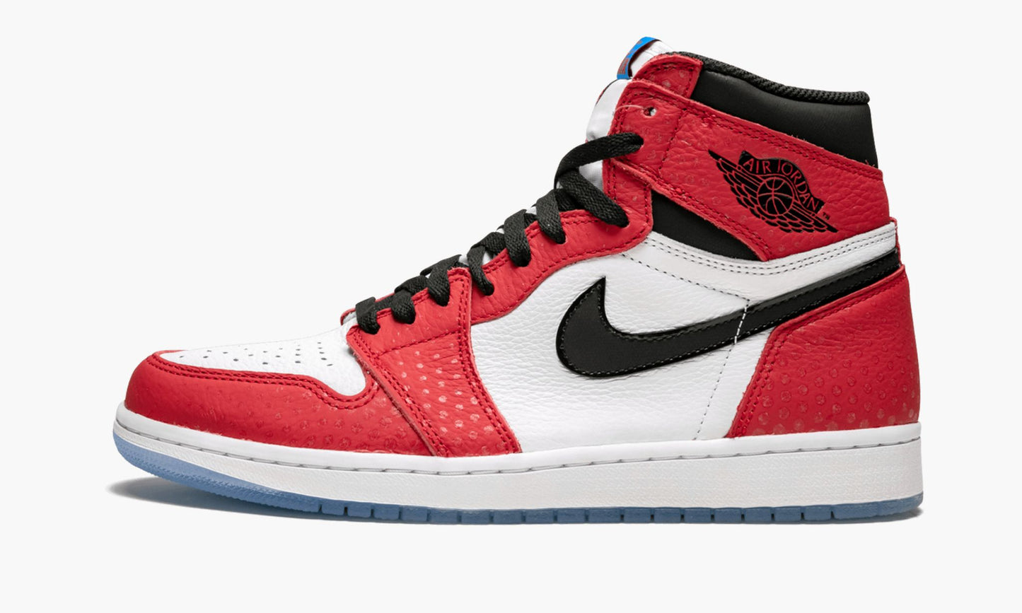 Air Jordan 1 Retro High OG “Spider-Man: Origin Story” Sneakers - Cushioned St...