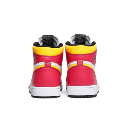 Air Jordan 1 Retro High OG Light Fusion Red 555088-603 Sneakers - Fresh Drop