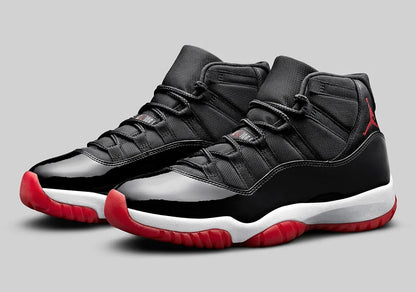 Air Jordan 11 Retro Bred Sneakers - All-Day Comfort | Street Style