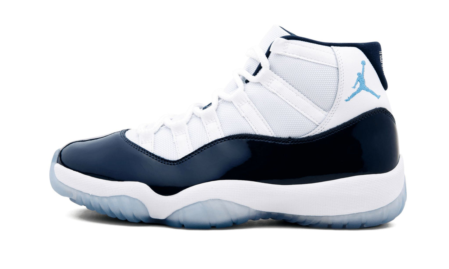Air Jordan 11 Retro Navy / Win Like 82 Sneakers - Cushioned Stride