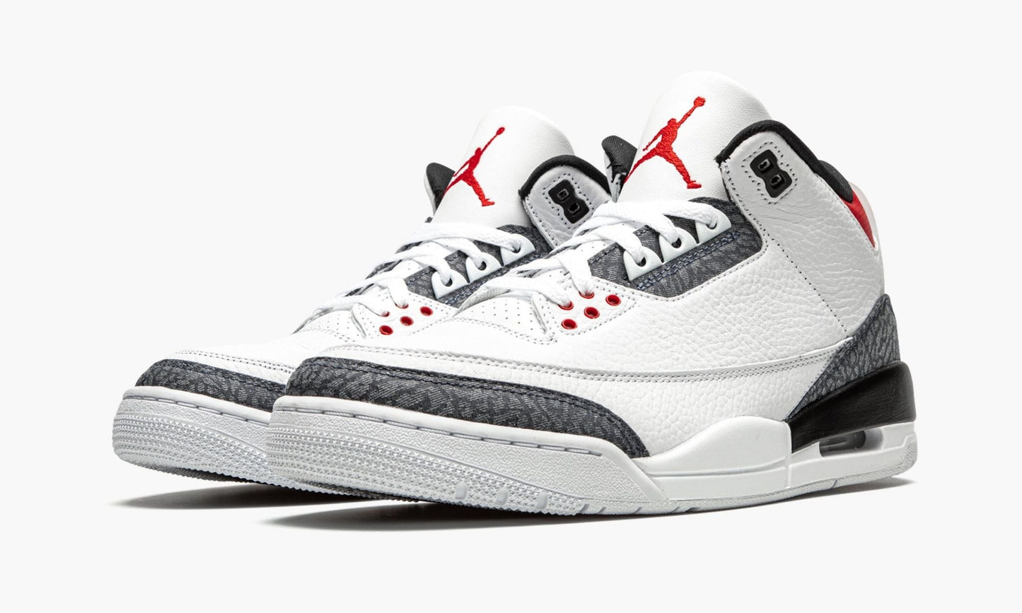 Air Jordan 3 Retro SE DNM “Fire Red” Sneakers - Elite Edition