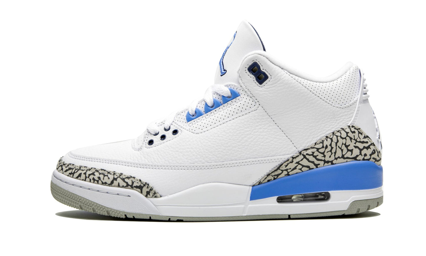 Air Jordan 3 Retro UNC Sneakers - Legend Status | Instant Classic