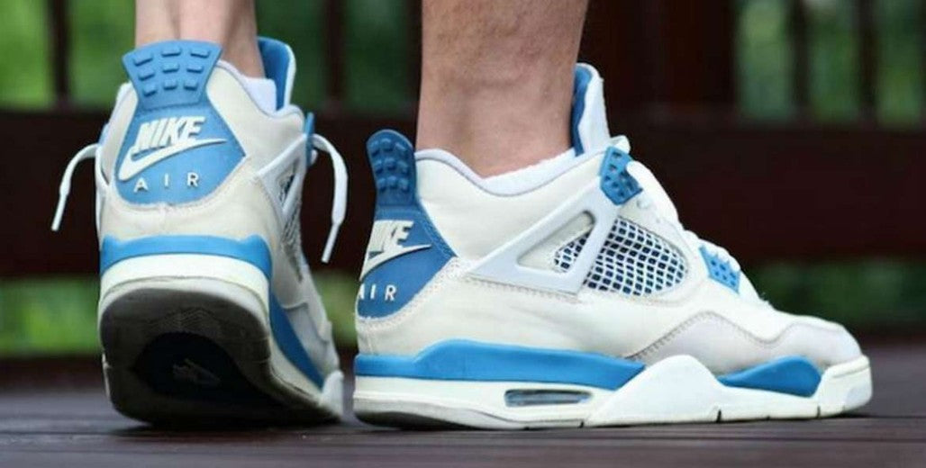Air Jordan 4 Retro Military Blue 2012 Sneakers - Court Classic