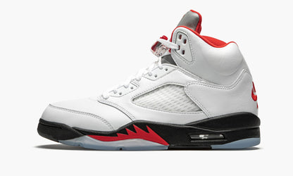 Air Jordan 5 Retro Fire Red Silver Tongue 2020 Sneakers - Pro-Level
