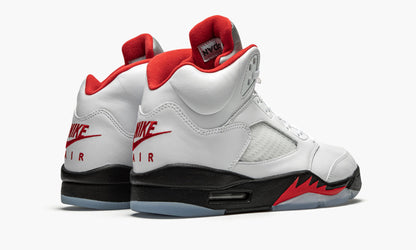Air Jordan 5 Retro Fire Red Silver Tongue 2020 Sneakers - Pro-Level