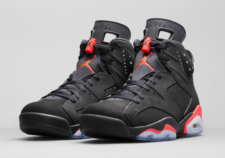 Air Jordan 6 Retro Infrared Black 2014 Sneakers - Signature Series