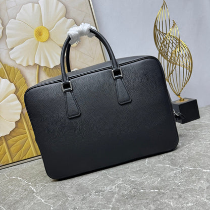 Prada 2026 Sienna Bag Brown Black Calfskin 345782