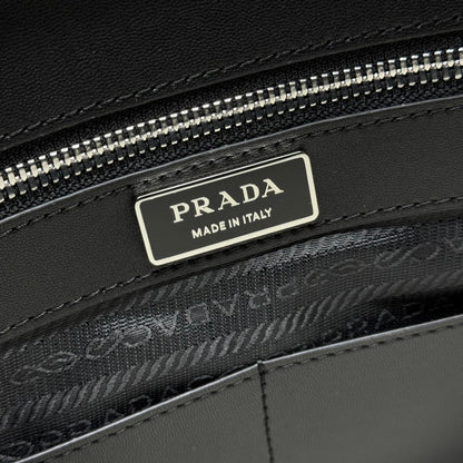 Prada 2026 Sienna Bag Brown Black Calfskin 345782