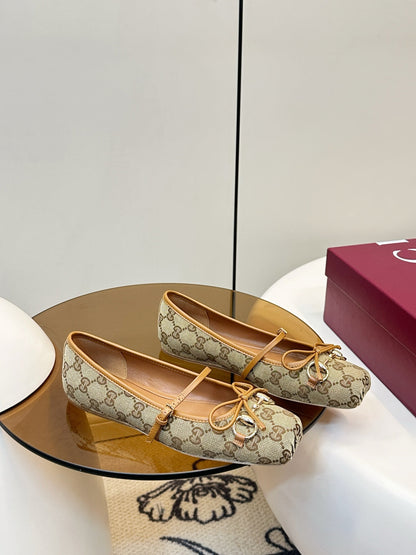 Gucci 2026 Horsebit Ballet Flat 645712