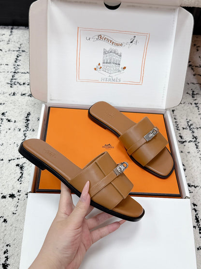 Hermes 2026 Giulia Sandal Calfskin