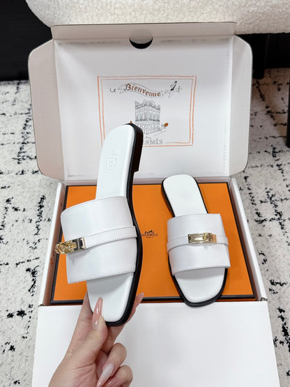 Hermes 2026 Giulia Sandal Calfskin