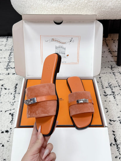 Hermes 2026 Giulia Sandal Calfskin