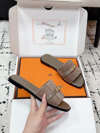 Hermes 2026 Giulia Sandal Calfskin