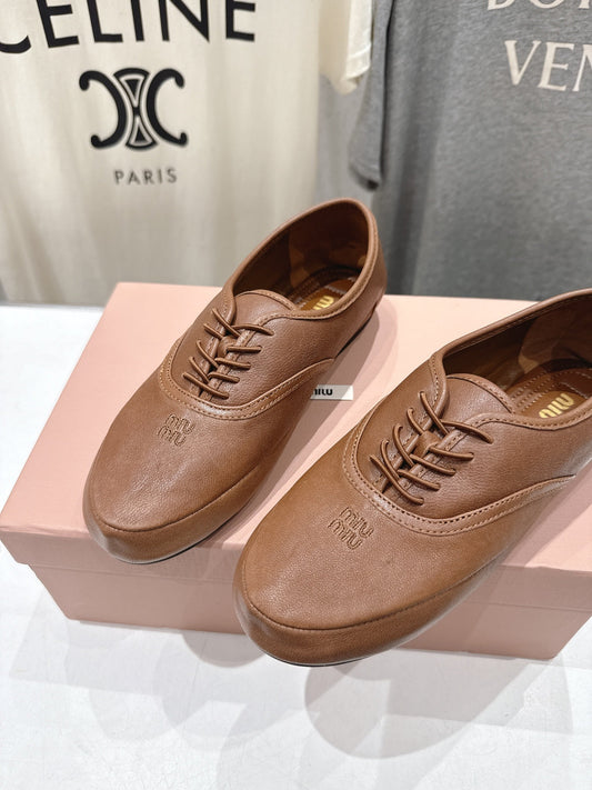 Miumiu 26ss Mary Jane Flat Sheepskin 713119