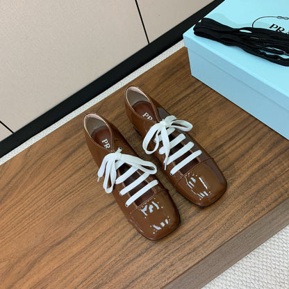 Prada 2026 Mary Janes 25mm Calfskin 792719