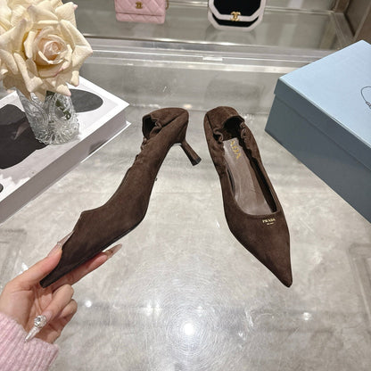 Prada 2026 Slingback Pump 55mm Sheepskin 715599