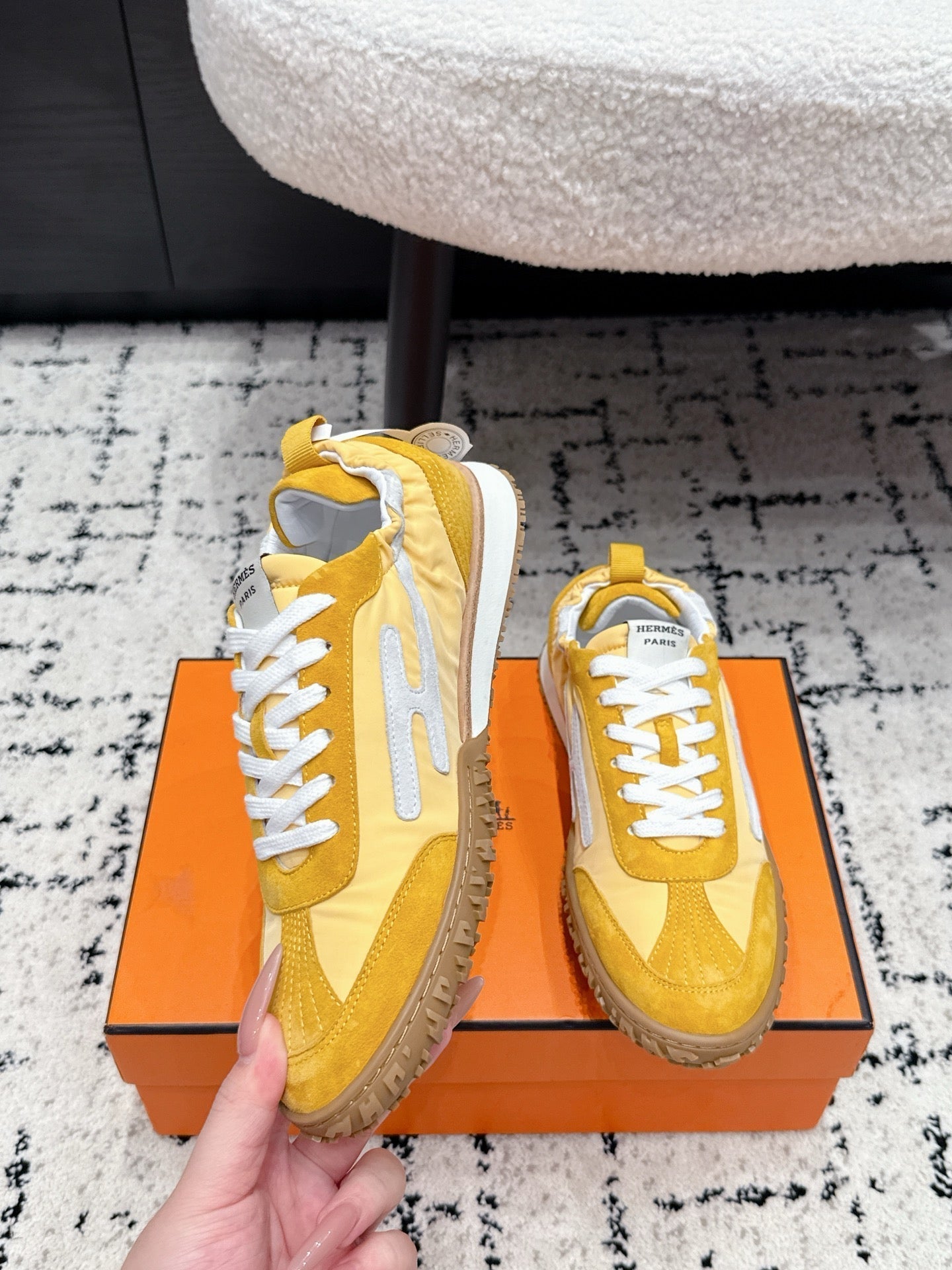 HM Jet Sneaker Suede Cowhide 858461
