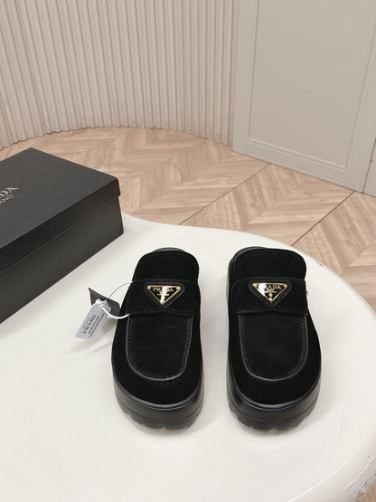 Prada 2026 Mule Grained Leather 847068