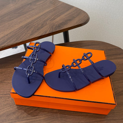 HM 26ss Pig Nose Sandals Rubber