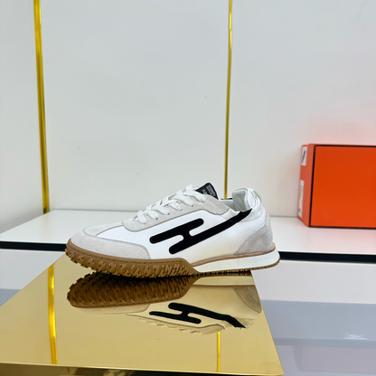 HM 2026 Casual Sneakers Beige White Suede 667357