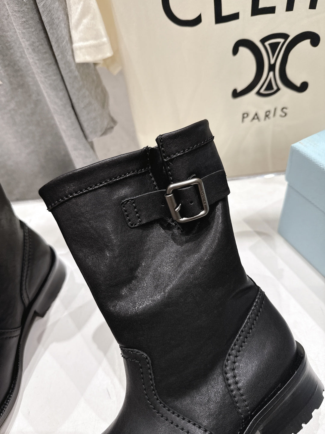 Prada 2026 Boot Cowhide 852713