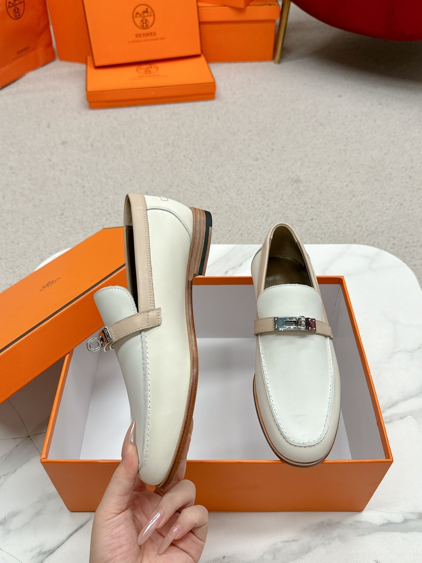 HM Loafer Leather 859374