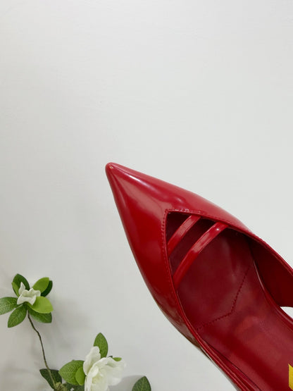 PRA 26SS Slingback 75 Red Patent Leather 592341