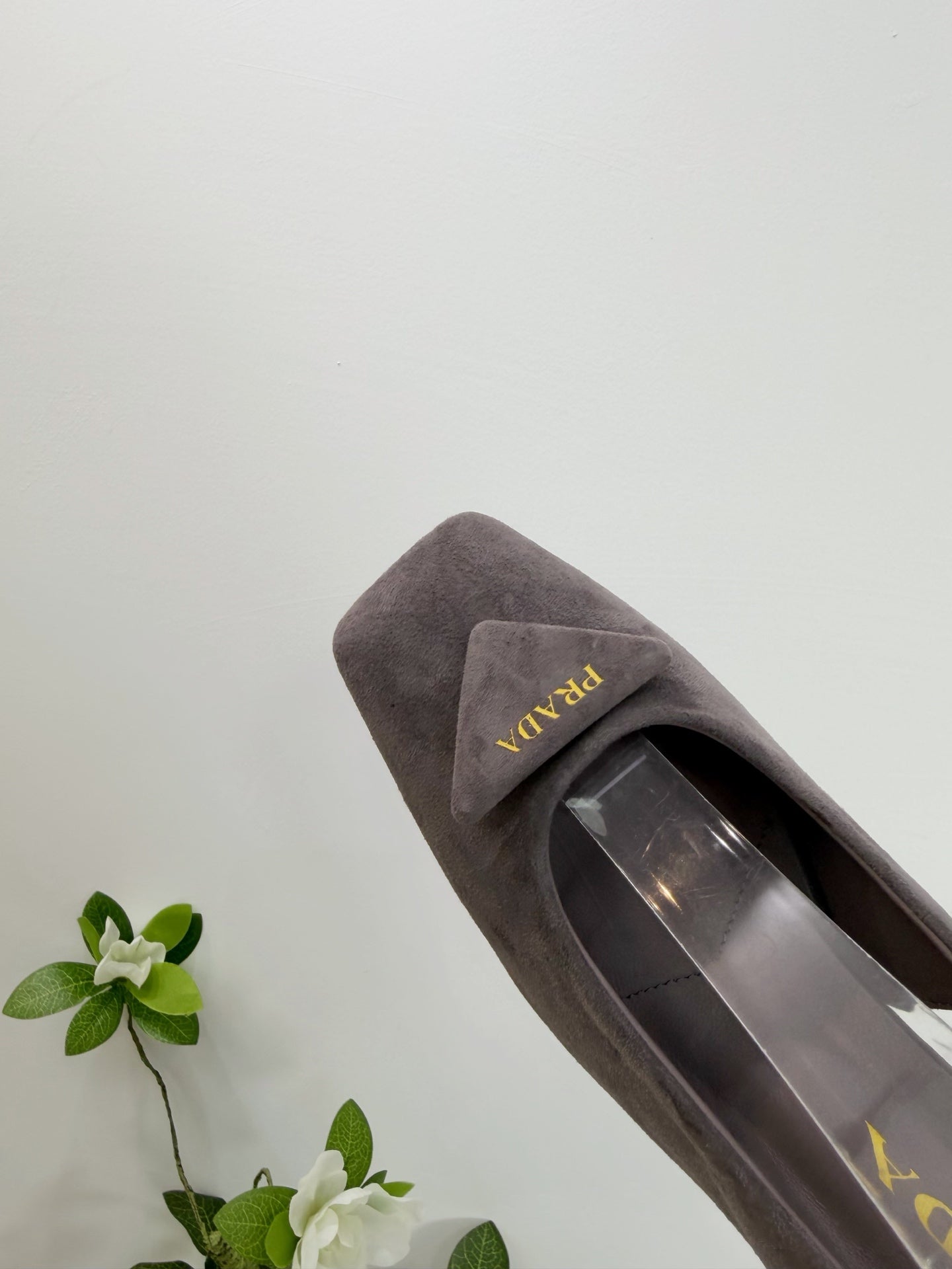 PRA 26SS Slingback 85 Gray Suede 592372