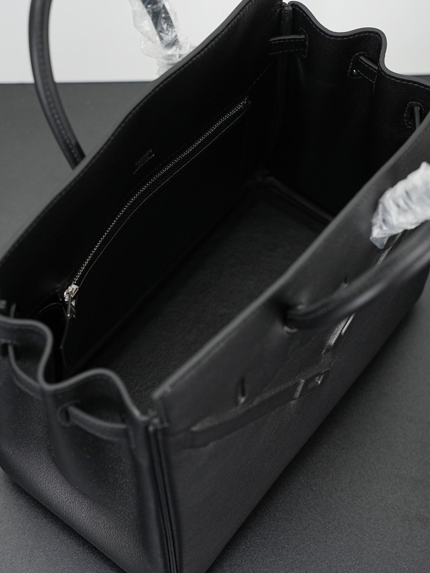 Hermes 2026 Birkin 25 Shadow Black Swift Leather 284509