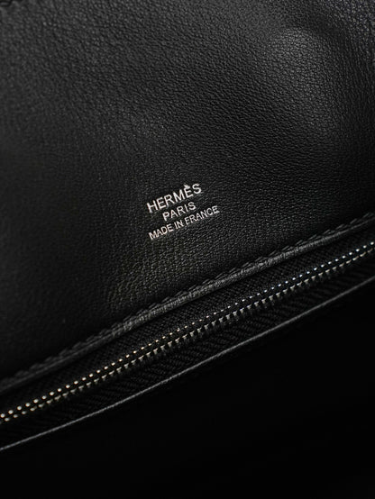 Hermes 2026 Birkin 25 Shadow Black Swift Leather 284509
