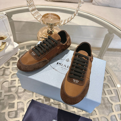 PRA 26S Casual Sneaker Brown Canvas Suede 625962