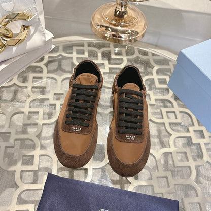PRA 26S Casual Sneaker Brown Canvas Suede 625962