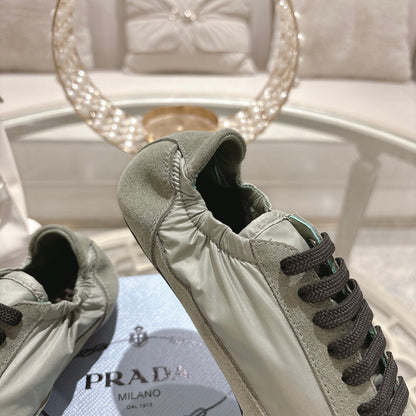 PRA 26S Casual Sneaker Gray Canvas Suede 625955