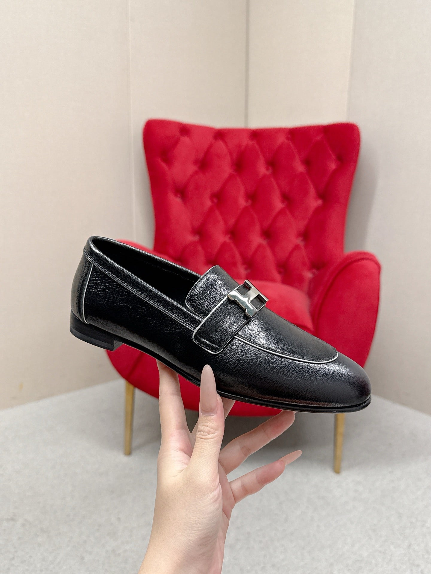 HM Loafer Suede Leather 859396
