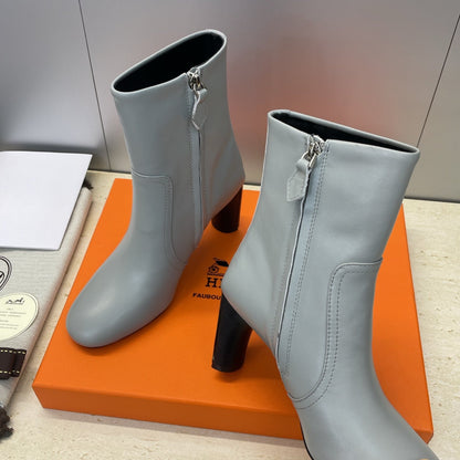 HM 26ss Lolita Chelsea Boots 80 Light Gray Calfskin 607088