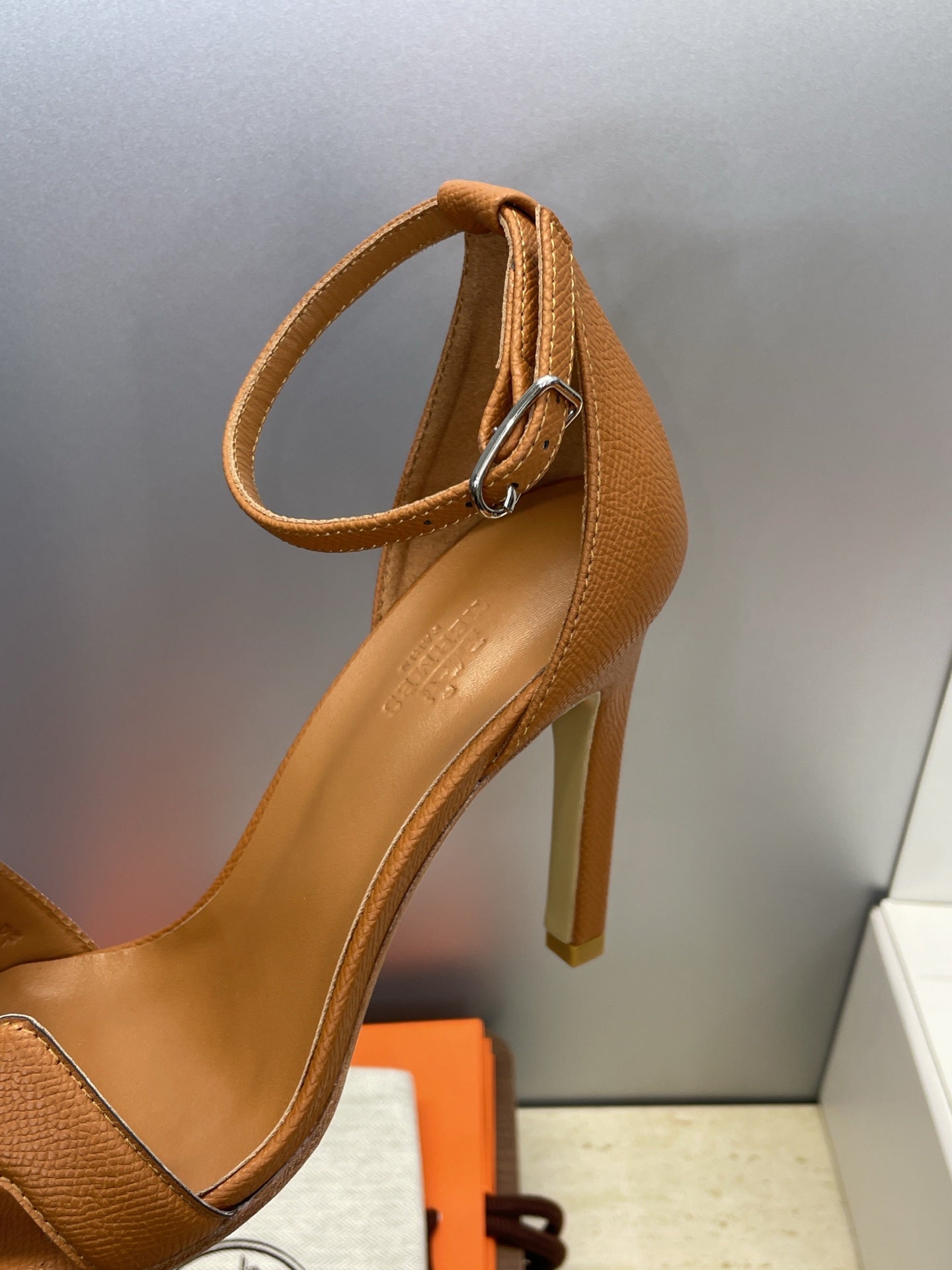 HM 26ss High Heel Sandals 105 Cowhide 607131