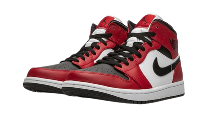 Jordan 1 Mid Chicago Black Toe 554724 Sneakers - Game Changer
