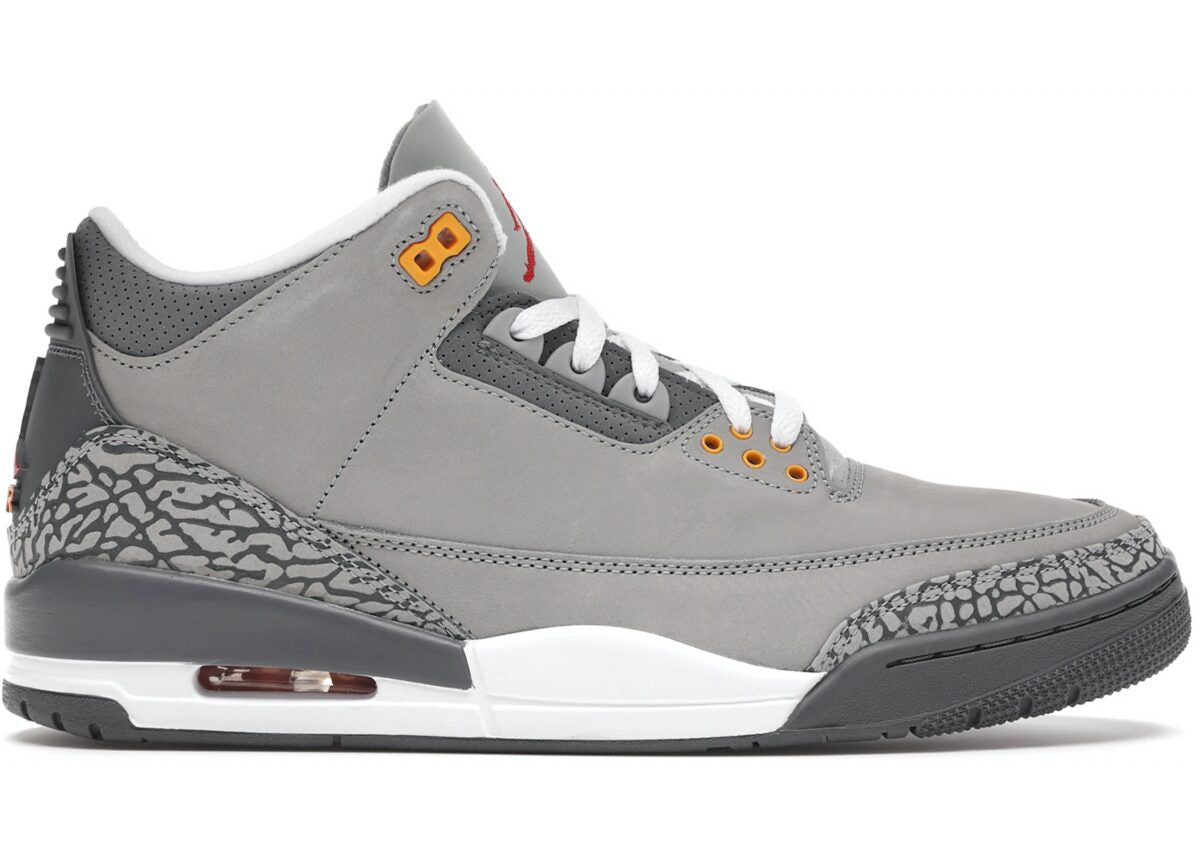 Jordan 3 Retro Cool Grey 2021 Sneakers - Authentic | Designer Kicks
