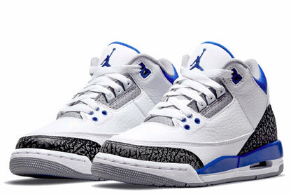 Jordan 3 Retro Racer Blue Sneakers - Streetwear Essential