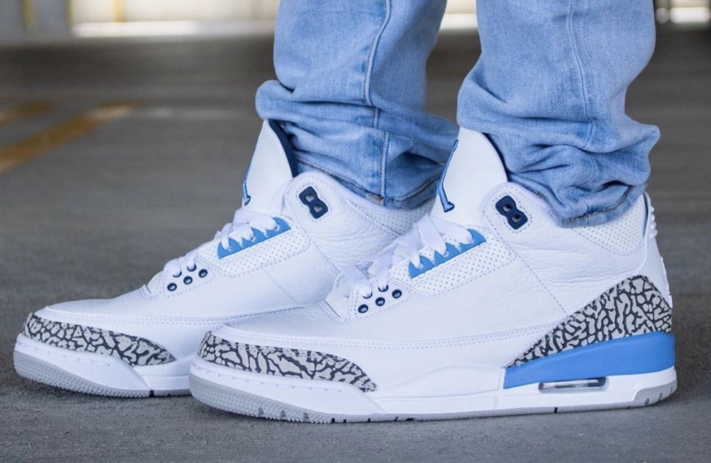 Jordan 3 Retro UNC Sneakers - Pro-Level | Street Style