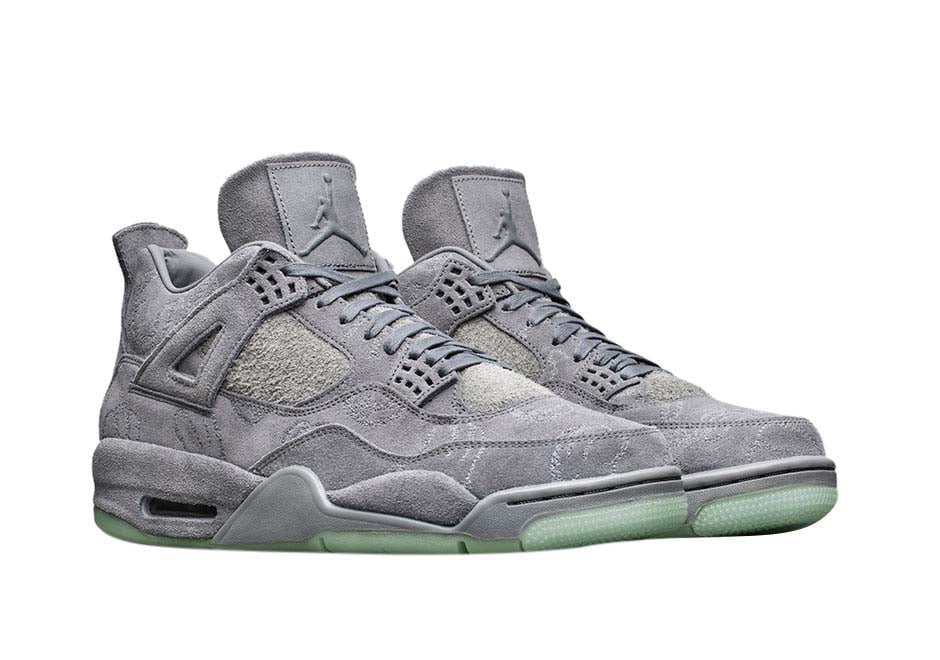 Jordan 4 x KAWs Grey Sneakers - Head-Turner | Style MVP