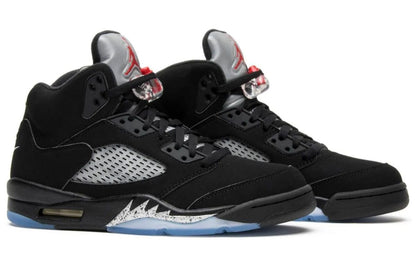 Jordan 5 Retro Black Metallic Sneakers - Streetwear Essential